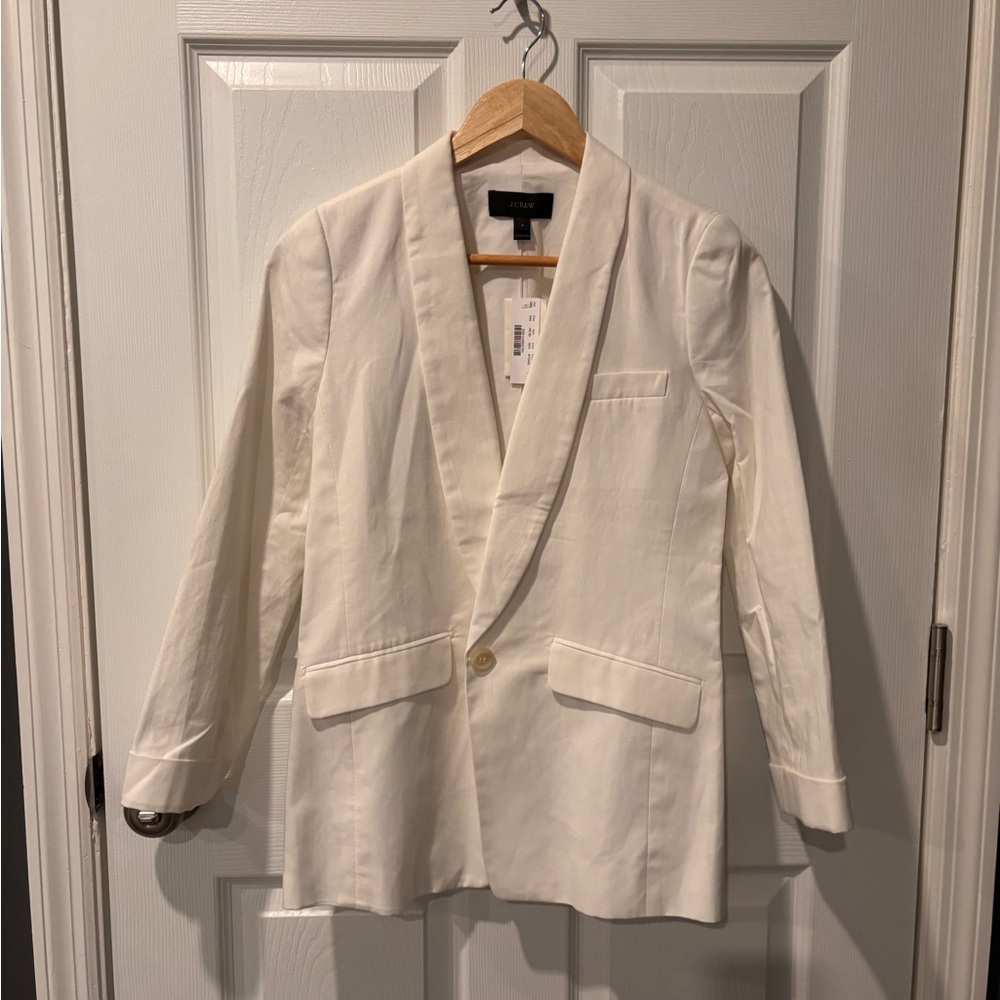 J. Crew Lightweight Linen Blazer